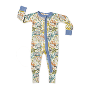 DREAMLAND LONG SLEEVE DOUBLE WAY ZIP SLEEPER - BAMBOO - PRE ORDER