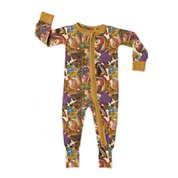 DREAMLAND LONG SLEEVE DOUBLE WAY ZIP SLEEPER - BAMBOO - PRE ORDER