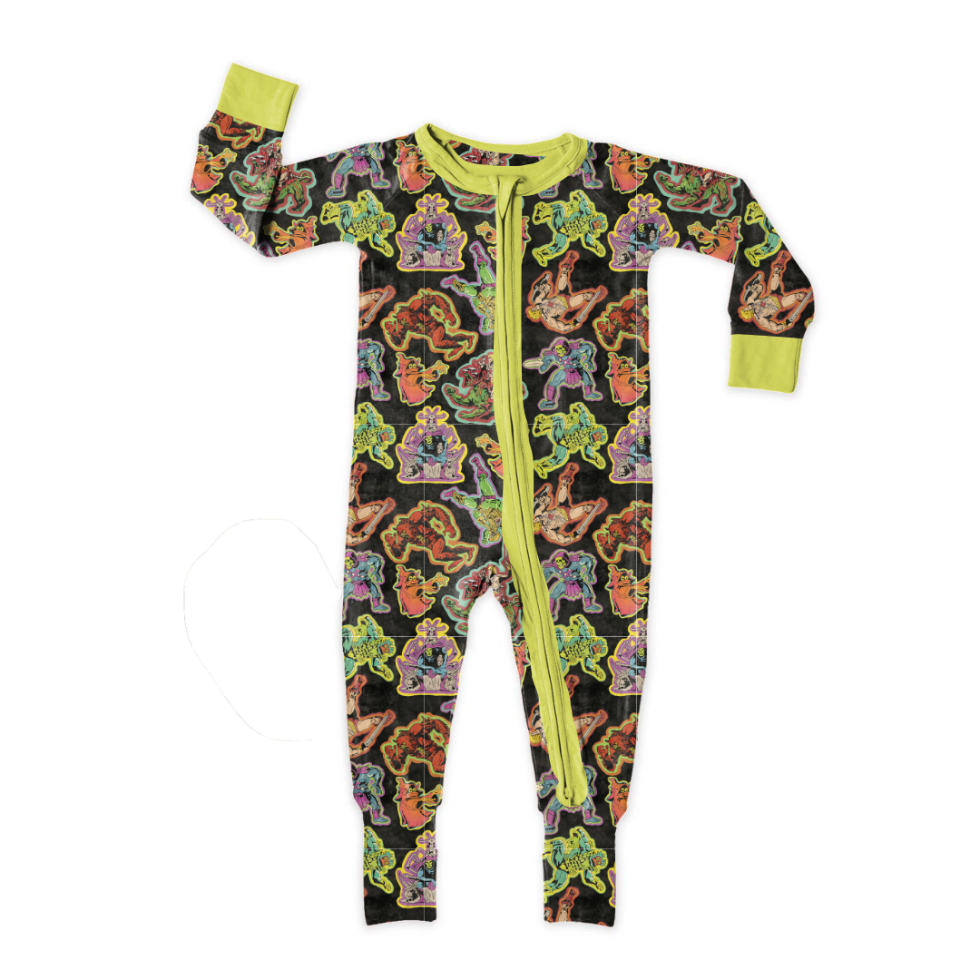 DREAMLAND LONG SLEEVE DOUBLE WAY ZIP SLEEPER - BAMBOO - PRE ORDER