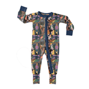 DREAMLAND LONG SLEEVE DOUBLE WAY ZIP SLEEPER - BAMBOO - PRE ORDER