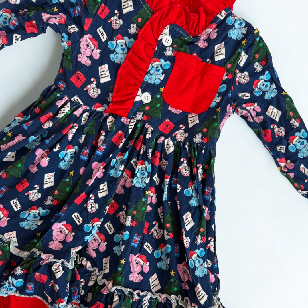 GIRLS LOVEY LONG SLEEVE LOUNGE DRESS - BAMBOO - READY TO SHIP - VIEW ALL