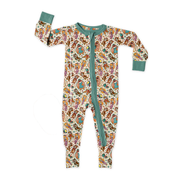 DREAMLAND LONG SLEEVE DOUBLE WAY ZIP SLEEPER - BAMBOO - PRE ORDER