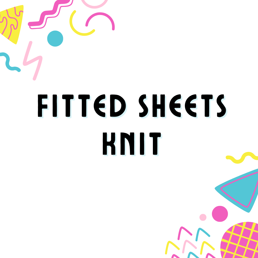 CLOUD FITTED SHEETS - KNIT - PRE ORDER