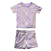 KIDS SNUGG SHORT SLEEVE SHORT SET - BAMBOO - PRE ORDER