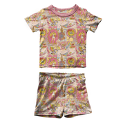 KIDS SNUGG SHORT SLEEVE SHORT SET - BAMBOO - PRE ORDER