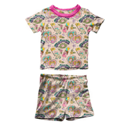 KIDS SNUGG SHORT SLEEVE SHORT SET - BAMBOO - PRE ORDER