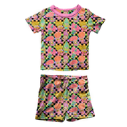KIDS SNUGG SHORT SLEEVE SHORT SET - BAMBOO - PRE ORDER