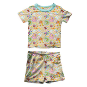 KIDS SNUGG SHORT SLEEVE SHORT SET - BAMBOO - PRE ORDER