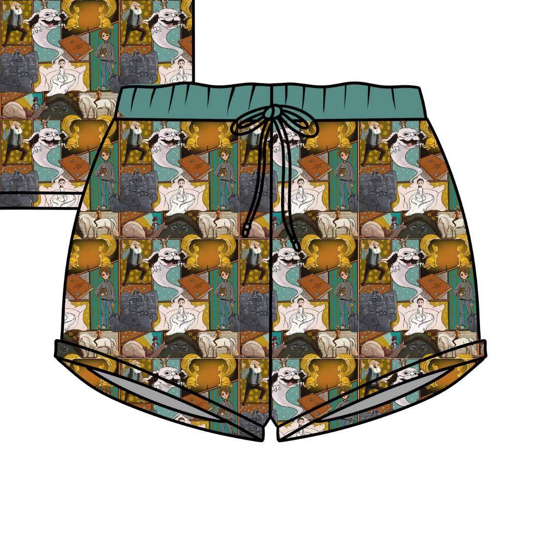 ADULT SNUGG PAJAMA SHORTS - BAMBOO - PRE ORDER