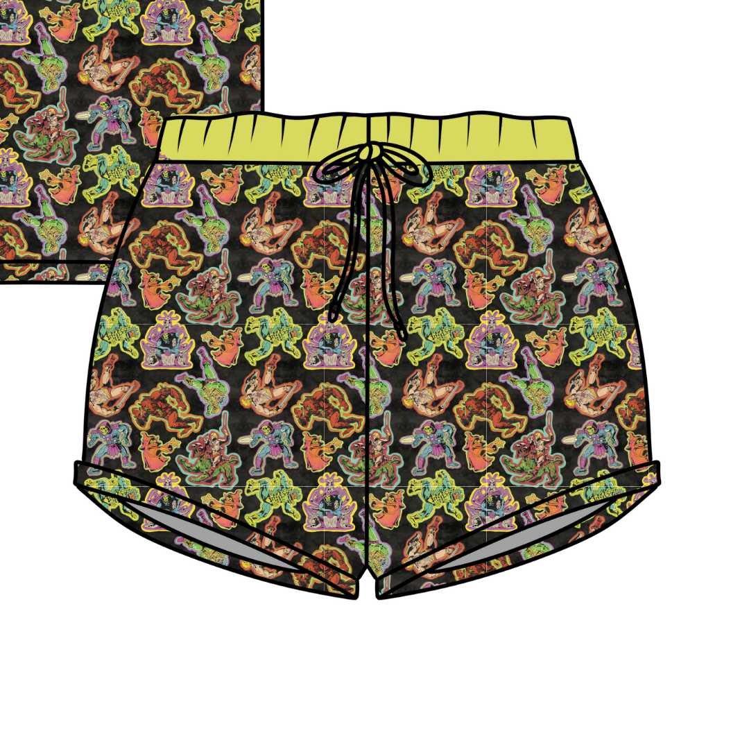 ADULT SNUGG PAJAMA SHORTS - BAMBOO - PRE ORDER