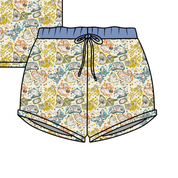 ADULT SNUGG PAJAMA SHORTS - BAMBOO - PRE ORDER