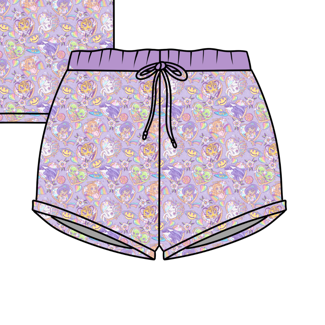 ADULT SNUGG PAJAMA SHORTS - BAMBOO - PRE ORDER