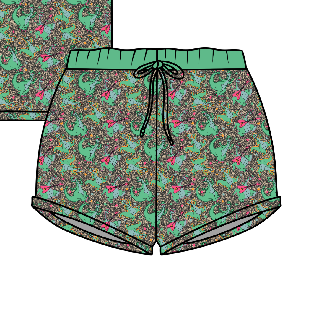 ADULT SNUGG PAJAMA SHORTS - BAMBOO - PRE ORDER