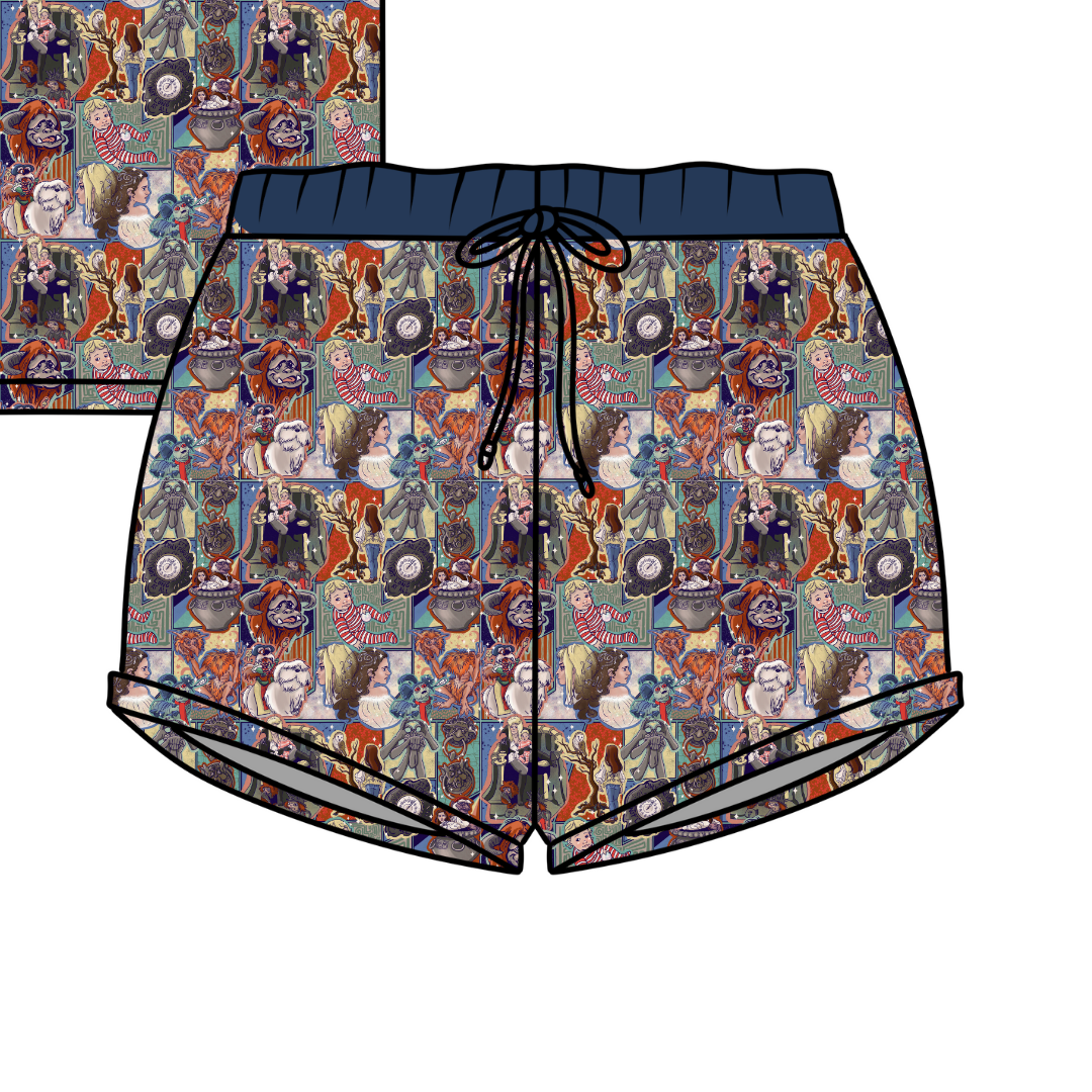 ADULT SNUGG PAJAMA SHORTS - BAMBOO - PRE ORDER