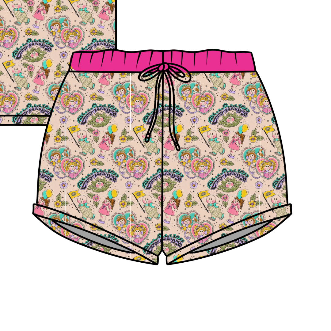 ADULT SNUGG PAJAMA SHORTS - BAMBOO - PRE ORDER