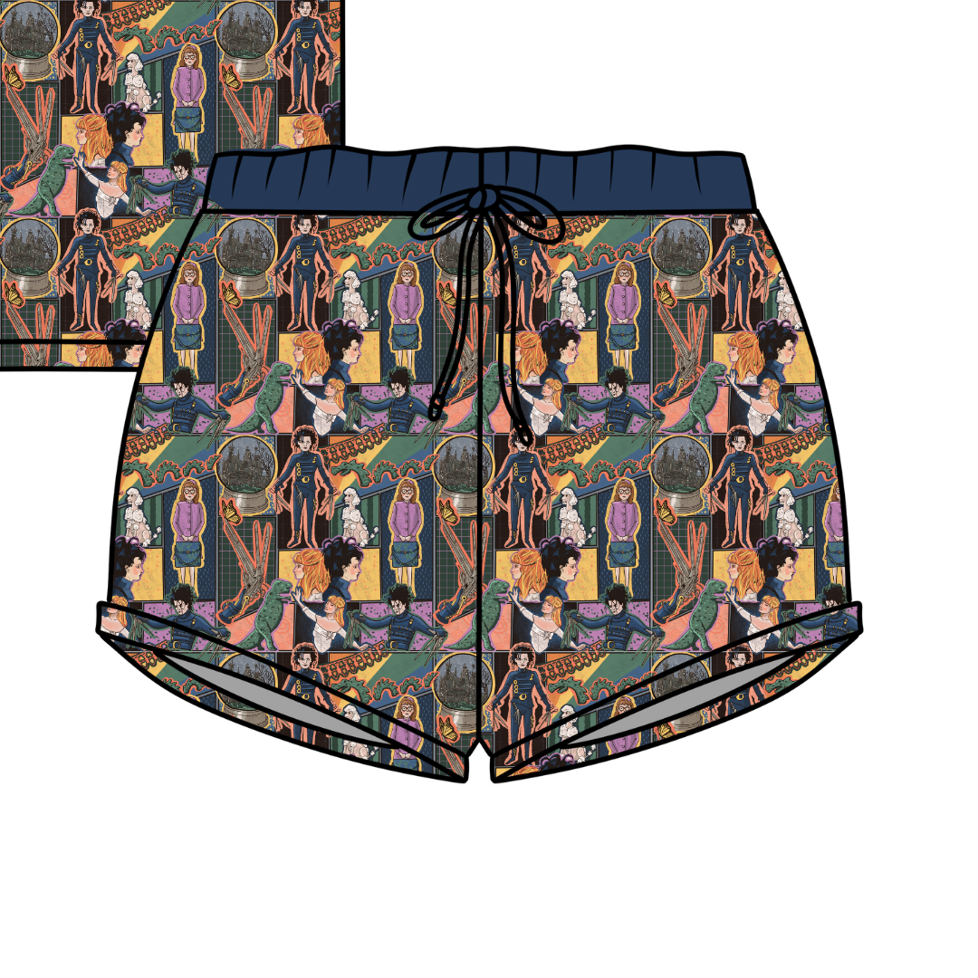 ADULT SNUGG PAJAMA SHORTS - BAMBOO - PRE ORDER