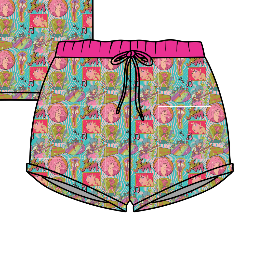 ADULT SNUGG PAJAMA SHORTS - BAMBOO - PRE ORDER