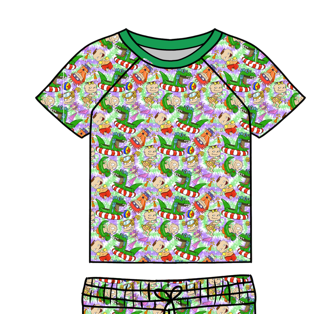 Summer Babies - Kai - Short Sleeve Swim Shirt - PRE ORDER