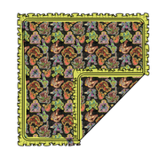 NEST RUFFLE TRIM BLANKET - DOUBLE LAYER - KNIT - PRE ORDER