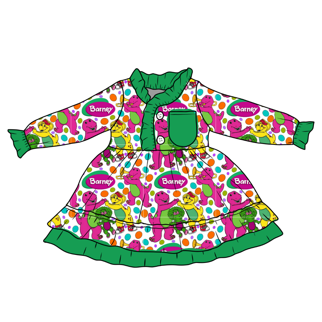 Gumdrops - Lovey - Kid's Long Sleeve Nightgown - Bamboo - PRE ORDER