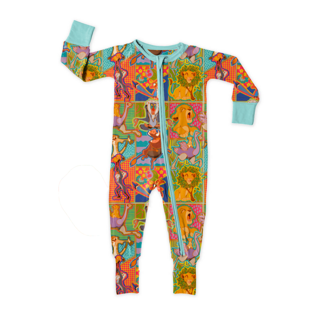 Stay Wild - Dreamland - Kid's Long Sleeve Sleeper - Bamboo - PRE ORDER