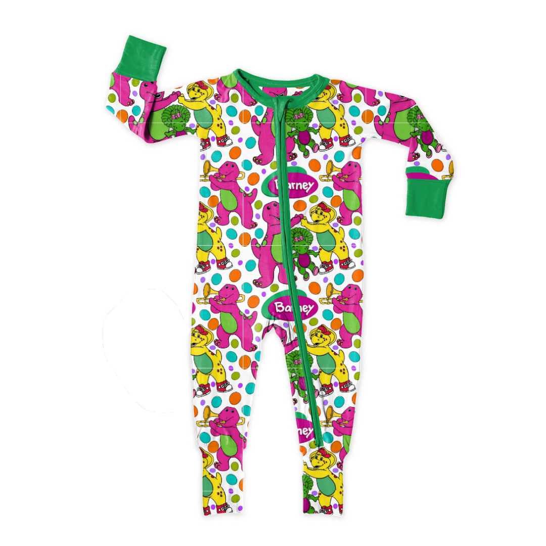 Gumdrops - Dreamland - Kid's Long Sleeve Sleeper - Bamboo - PRE ORDER