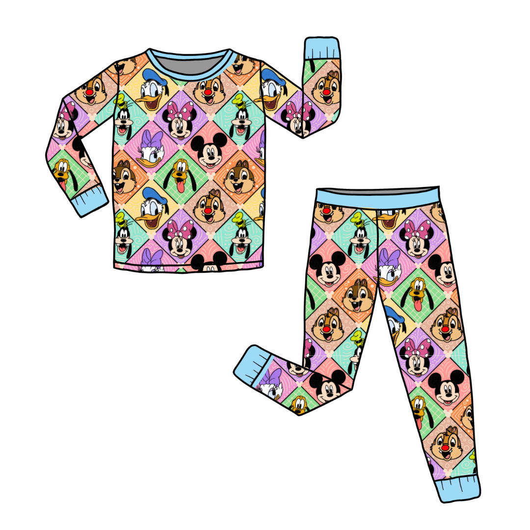 Pixie Dust - Slumber - Kid's Long Sleeve Pajama Pants Set - Bamboo - PRE ORDER