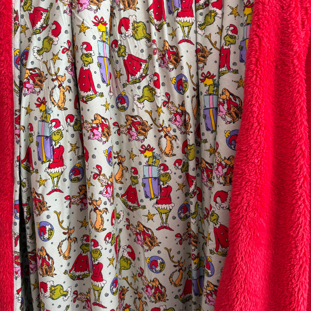 Mean Green - Bamboo Blanket - Plush - 57.5x80