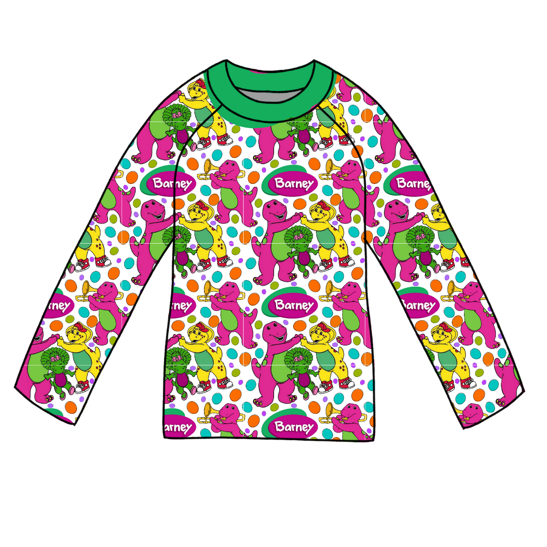 Gumdrops - Delta - Long Sleeve Swim Shirt - PRE ORDER