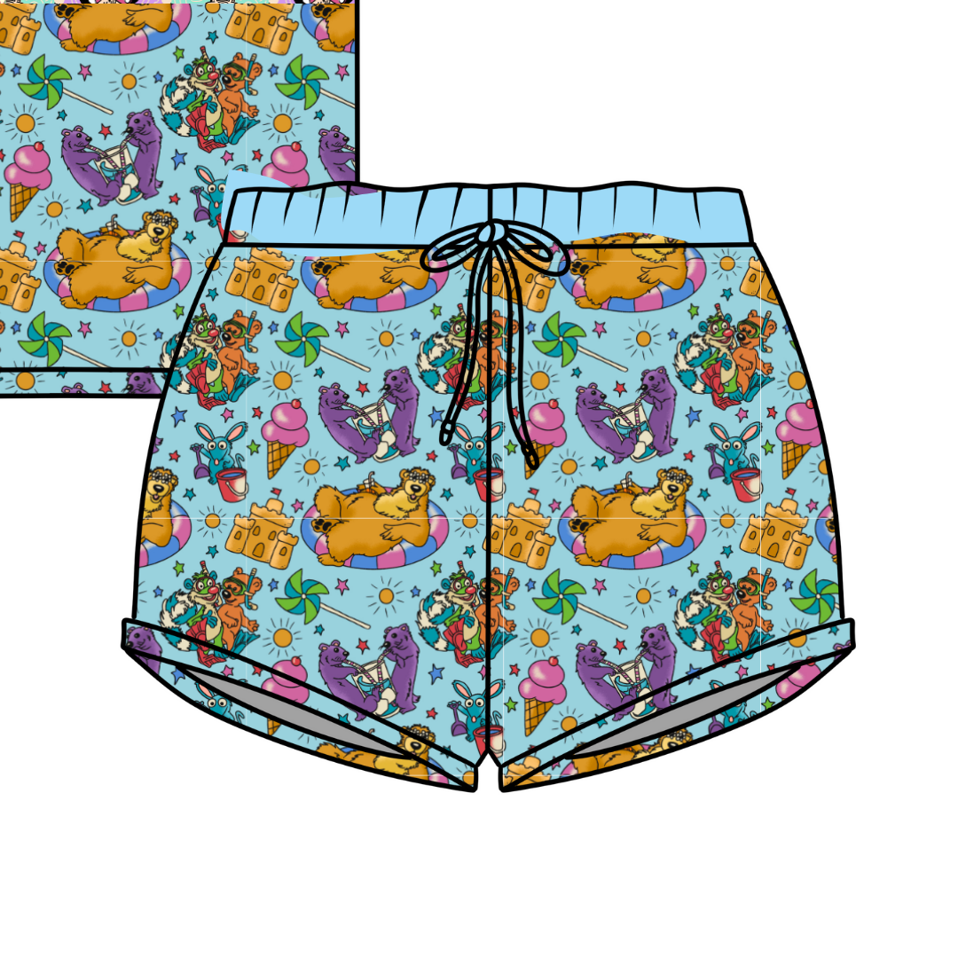 Summer Cooler - Snugg - Adult Pajama Shorts - Bamboo - PRE ORDER