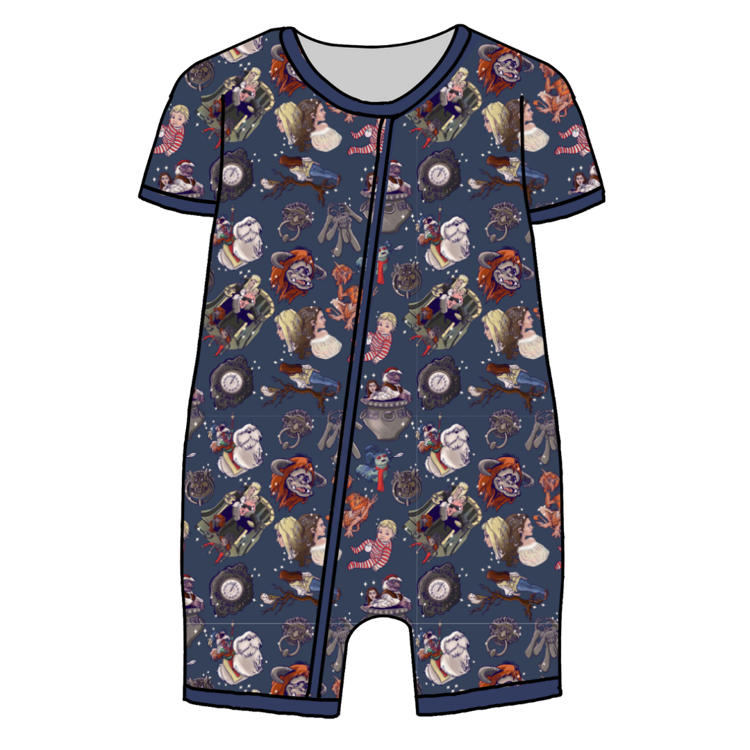 The Babe - Bliss - Kid's Short Sleeve Sleeper - Bamboo - PRE ORDER