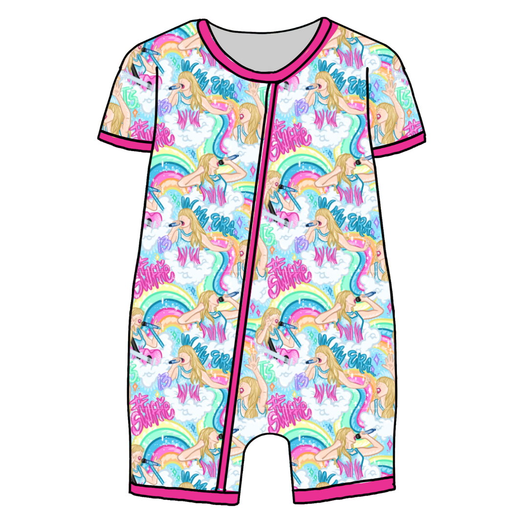 Eras - Bliss - Kid's Short Sleeve Sleeper - Bamboo - PRE ORDER