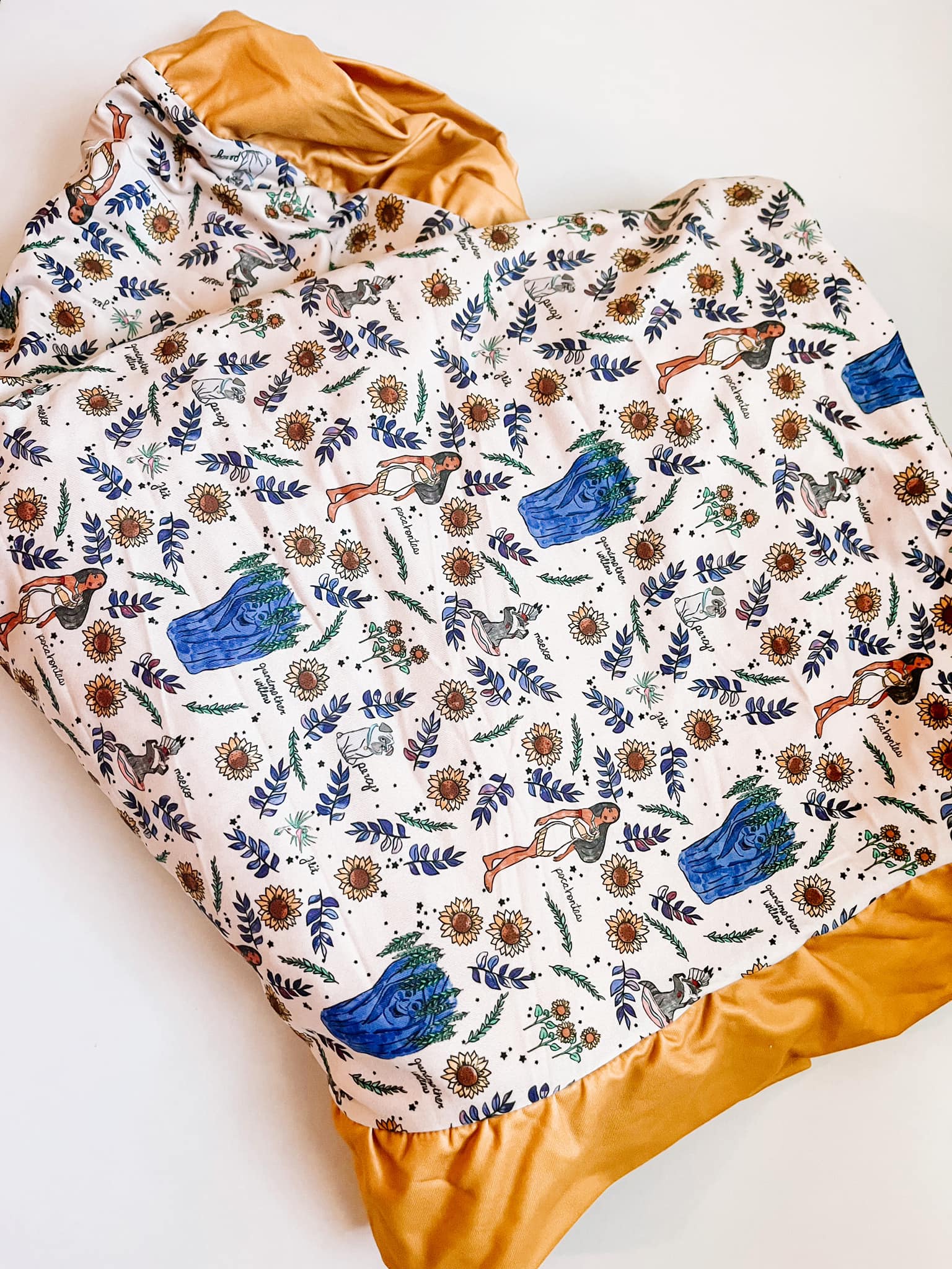 NEST BLANKET WITH DOUBLE PRINT