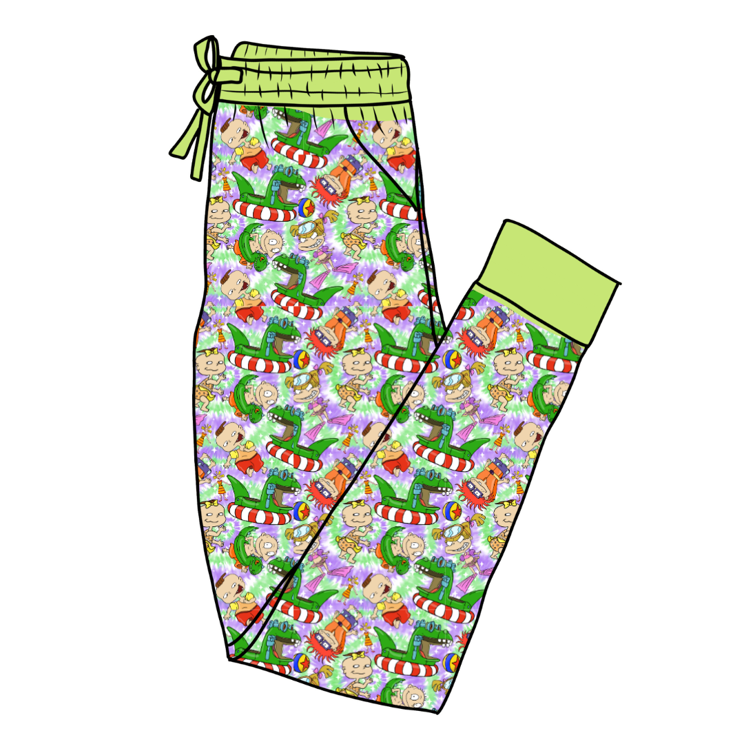 Summer Babies - Butter - Adult Pajama Joggers - Bamboo - PRE ORDER