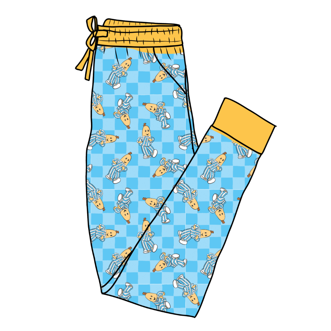 Bananas - Butter - Adult Pajama Joggers - Bamboo - PRE ORDER