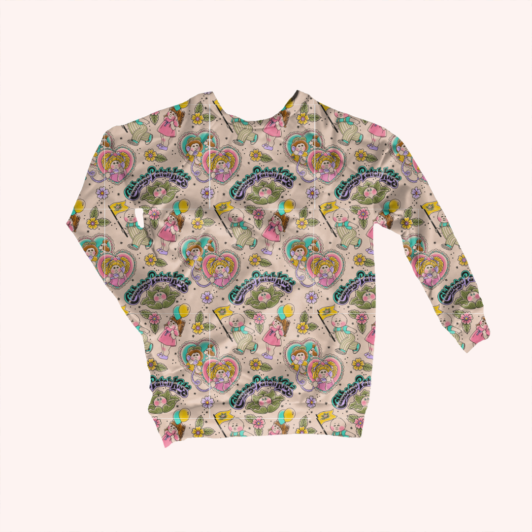 BENJI LONG SLEEVE CREWNECK - BAMBOO - PRE ORDER