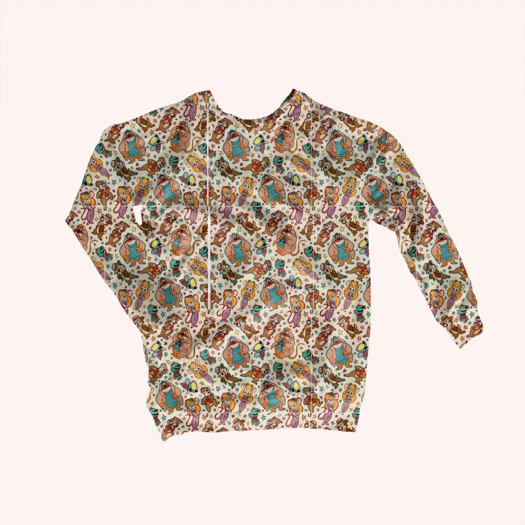 BENJI LONG SLEEVE CREWNECK - BAMBOO - PRE ORDER