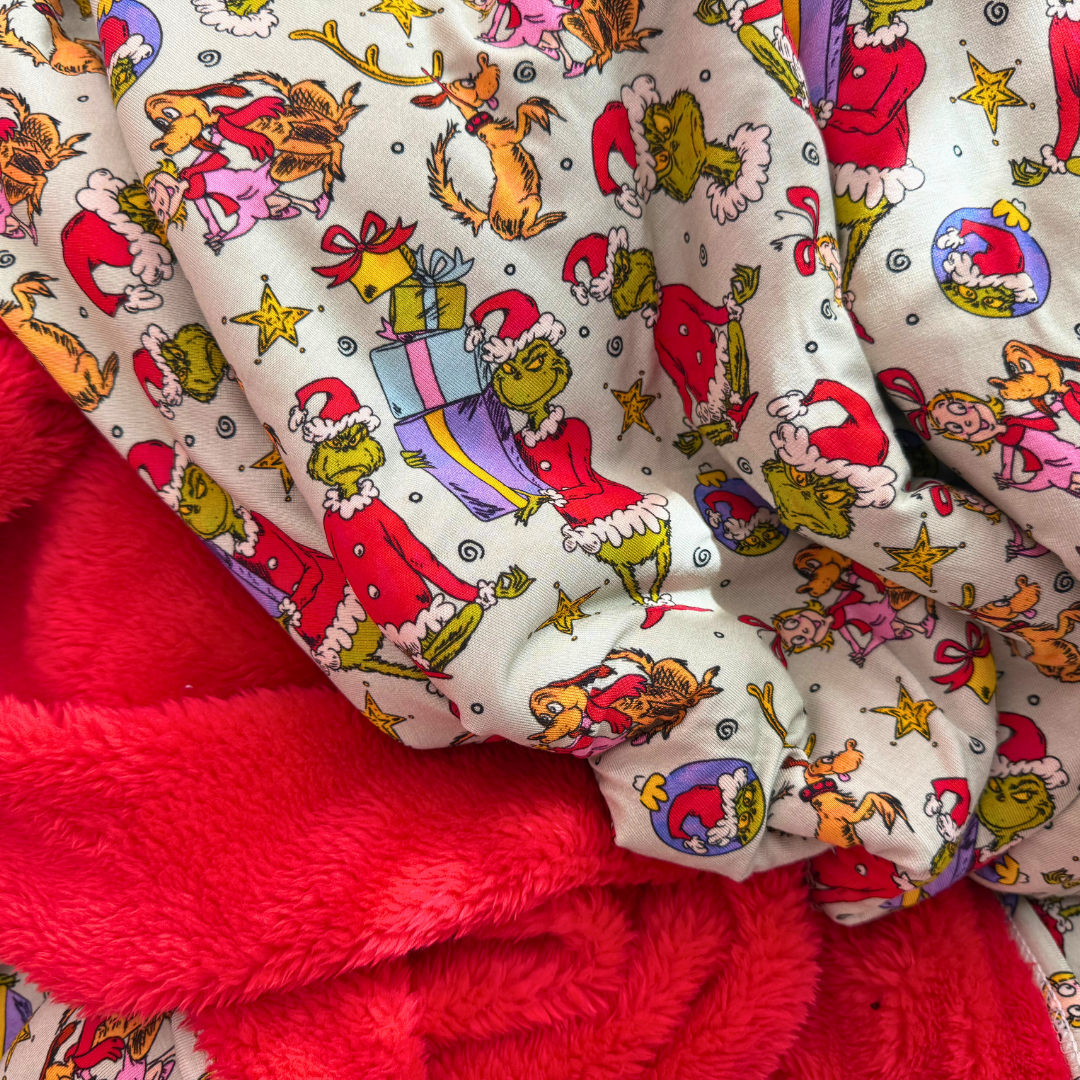 Mean Green - Bamboo Blanket - Plush - 57.5x80