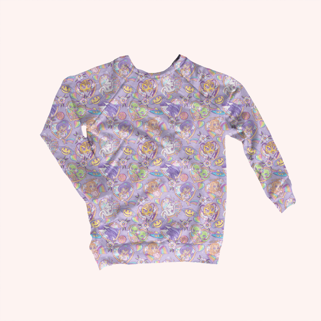 BENJI LONG SLEEVE CREWNECK - BAMBOO - PRE ORDER