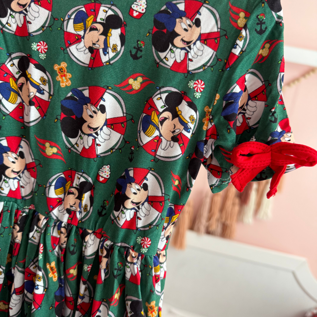 GIRLS SERENITY SHORT SLEEVE LOUNGE DRESS - BAMBOO - READY TO SHIP - VIEW ALL