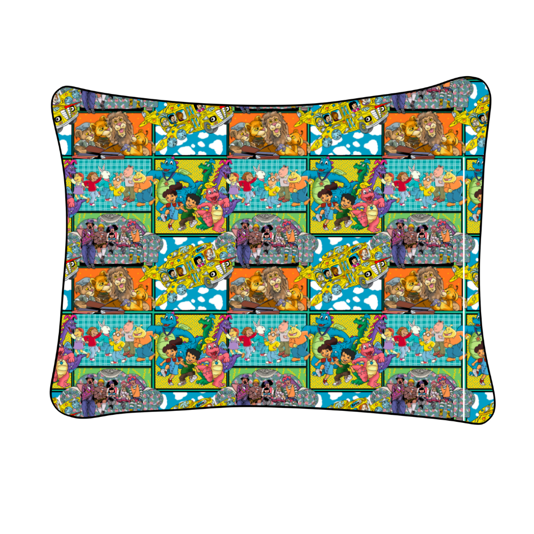 90's TV   - Pillowcases - Knit - Bundle & Save - PRE ORDER