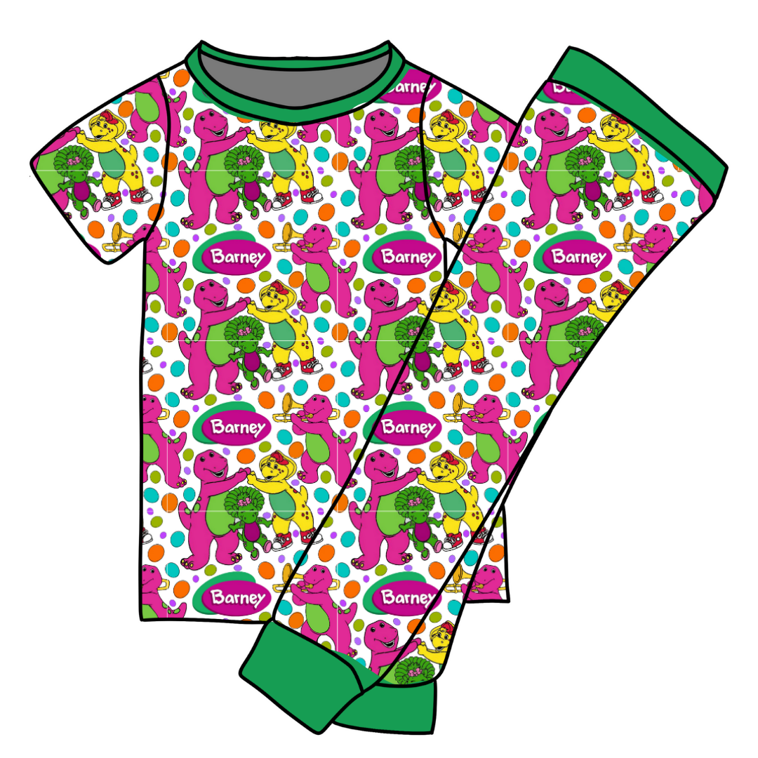 Gumdrops - Cozy - Kid's Long Sleeve Pajama Pants Set - Bamboo - PRE ORDER