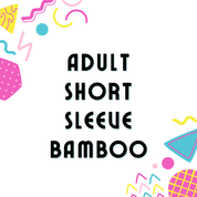 ADULT SHORTSLEEVE PAJAMA SHIRT - BAMBOO - PRE ORDER