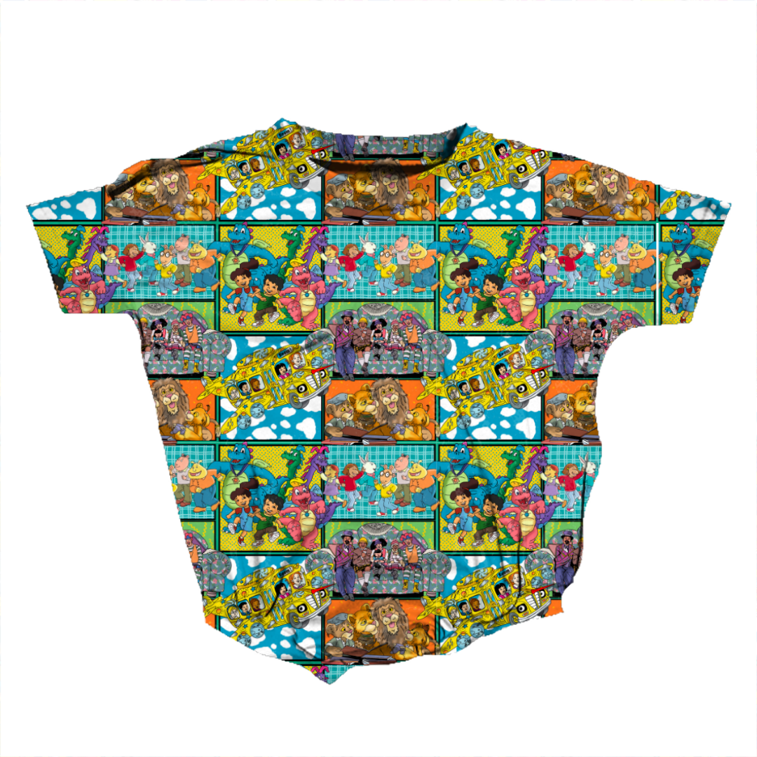 90's TV - Bubbly Short Sleeve Bubble - Bamboo - PRE ORDER