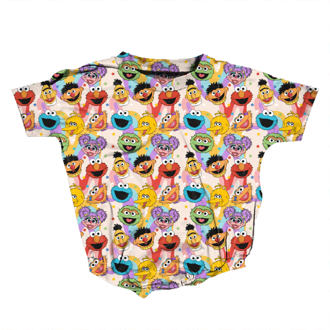 Sunny Days  - Bubbly Short Sleeve Bubble - Knit - PRE ORDER