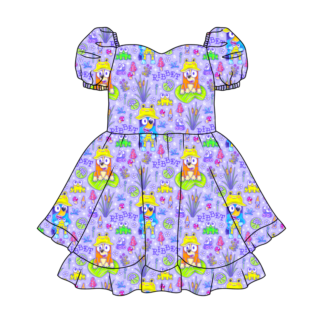 Ribbit  - Fairytale Party Dress - Knit - PRE ORDER