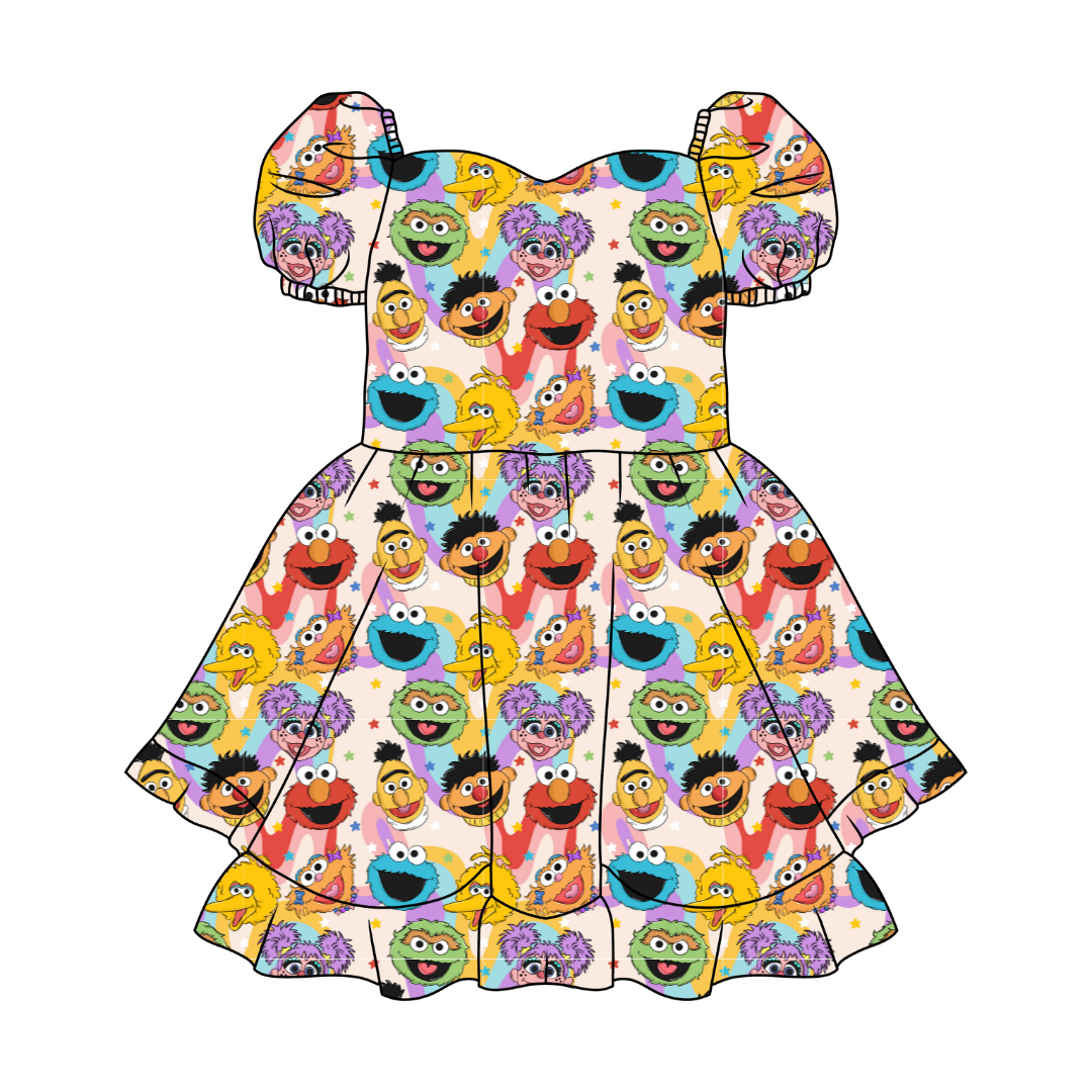 Sunny Days  - Fairytale Party Dress - Knit - PRE ORDER