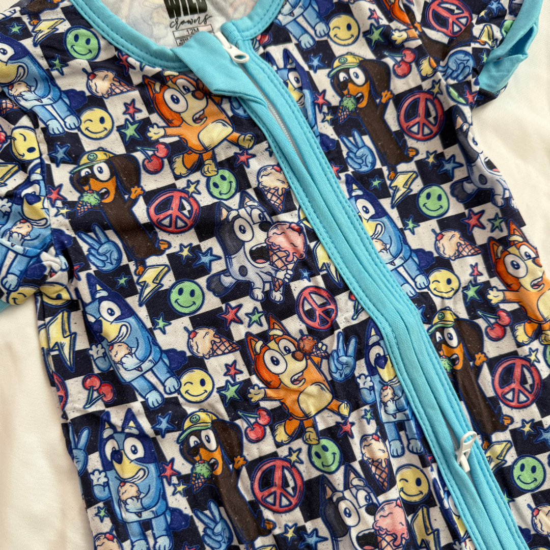 BLISS SHORT SLEEVE SHORTIE BAMBOO - READY TO SHIP - VIEW ALL