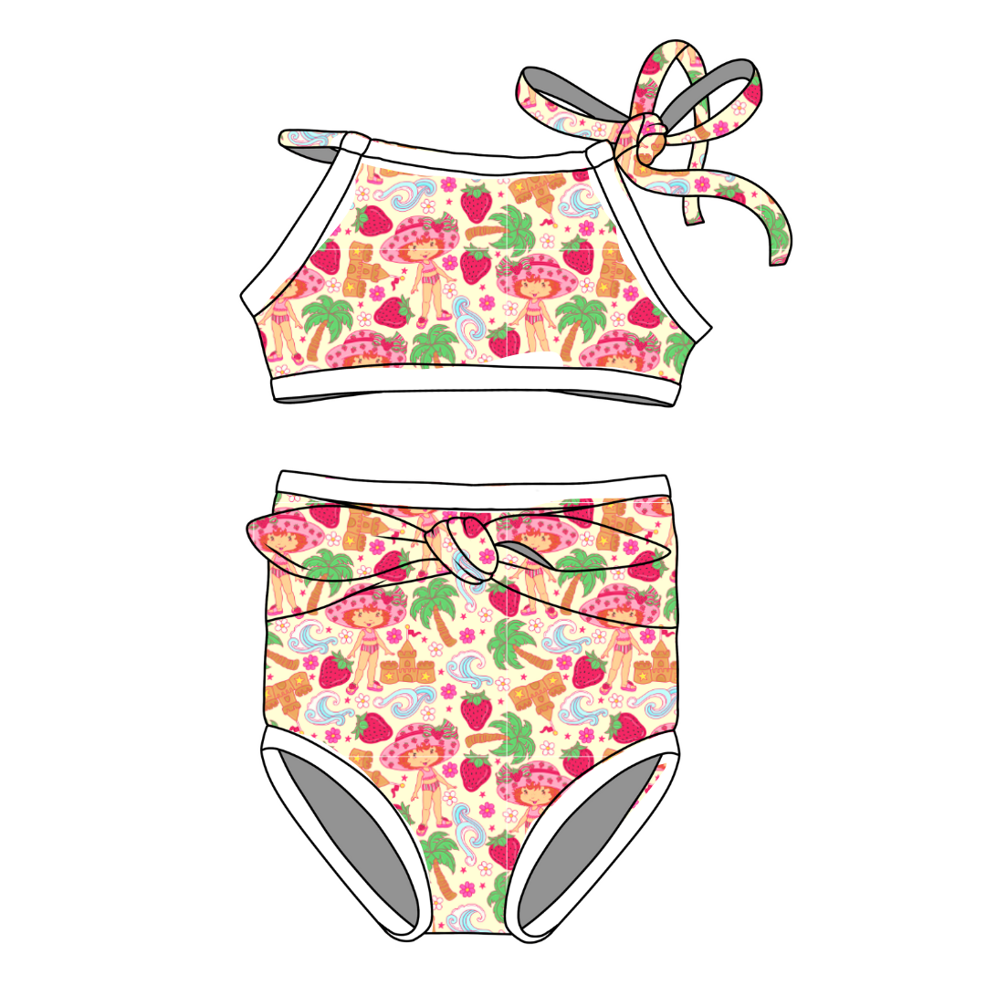 Strawberry Summer - Lola - Two Piece Swim - PRE ORDER