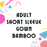 ADULT LUX PAJAMA GOWN - BAMBOO - PRE ORDER